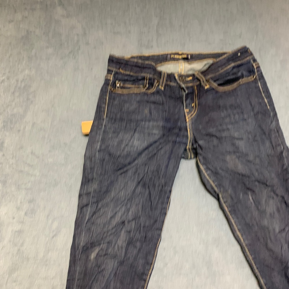 Levi's 524 Too Superlow Skinny Jeans Womens 7 Medium Blue Denim Cotton Stretch - Picture 16 of 16
